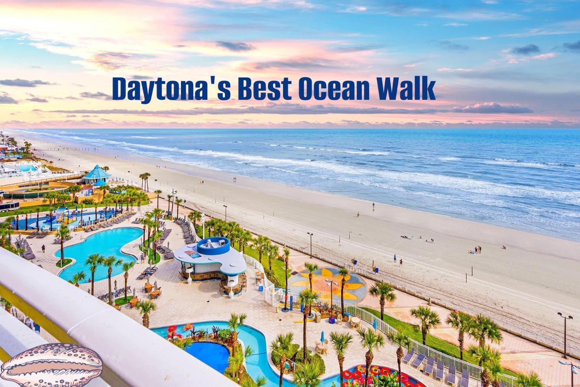 Vacation In Comfort And Luxury - 1Br Direct Oceanfront - Wyndham Ocean Walk -1302 Daytona Beach Exterior photo